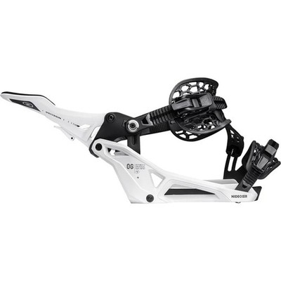 新品未使用 NIDECKER  SUPERMATIC 白 Size L 2026 Nidecker OG SuperMatic Drop In Snowboard Bindings White XL