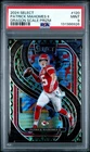 2024 Select Patrick Mahomes II Premier Level Dragon Scale Prizm /81 #120 PSA 9