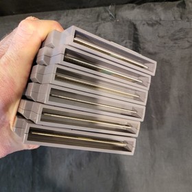 Lot of 6 Original Nintendo NES Video Games Football Baseball Soccer Basketball