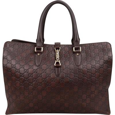 Gucci Guccissima Leather New Jackie Tote Handbag Tasche