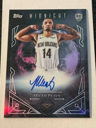 2025 Topps Signature Micah Peavy Base (RAW)