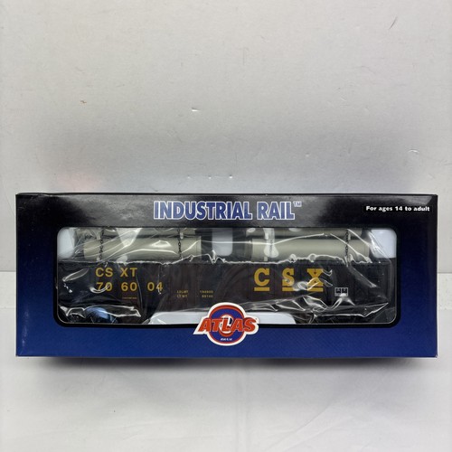 Atlas Industrial Rail 1003007 Spur O CSX Gondel mit Rohrlast CSXT 706004 | Zustand: New