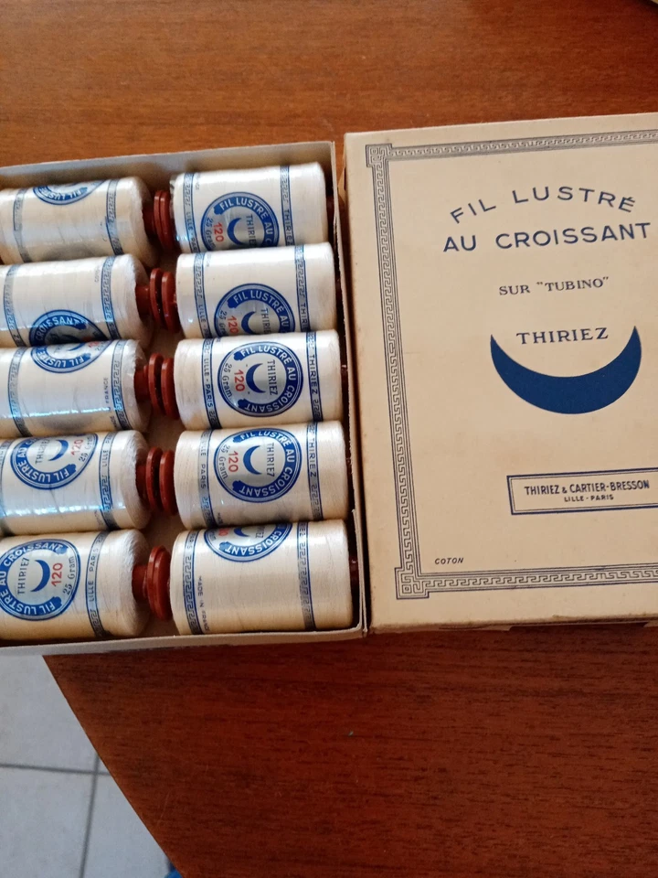 BOITE FIL LUSTRE AU CROISSANT THIRIEZ - Photo 4/4