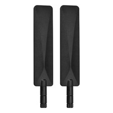 2x High Gain Tri-Band WiFi 2.4GHz 5GHz 6E 8dBi MIMO RP-SMA Male for IP Camera