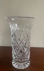 Beautiful Vintage Waterford Crystal Vase–Ireland–Never used-Hallmark-8,25"