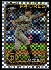 2024 Topps Chrome Update #USC129 Alek Jacob X-Fractors