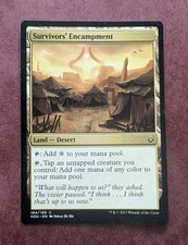 MTG Hour of Devastation Common SURVIVORS' ENCAMPMENT NM