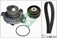 INA Wasserpumpe + Zahnriemensatz 530 0152 30 FüR Audi VW Volvo