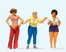 Preiser 44902 G Scale Sports & Recreation -- Women at Campsite pkg(3)