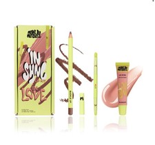 Made by Mitchell In Sync In Love Lip Kit Blossom'D Cream Buckle Up Liner + Brush