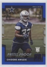 2017 Panini Donruss Rookies Press Proof Blue Chidobe Awuzie #363 03rx