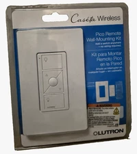 Lutron PJ2-WALL-WH-L01 Remote Control Wall Mounting Kit - White. NIB. FAST SHIP