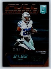 2024 Donruss Elite DaRon Bland #23 Full Throttle Orange SN/99