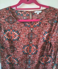 New Look Aztec Print Dress Size 12 Excellent Condition