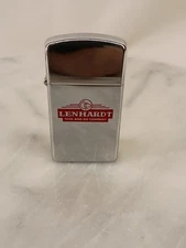 Vintage 1970 Zippo Slim Lenhardt Tool And Die Co. Advertisement MINT