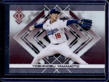 2025 Topps Transcendent Yoshinobu Yamamoto Icons Chrome Image Variations #9