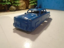 GOODEE VINTAGE 1/64 SCALE DIECAST BLUE PLOICE CAR IN EXCELLENT COND.  5-156-1-5