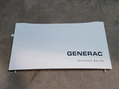 #ad GENERAC GALVANIZED FRONT PANEL 0G9377A $210.00