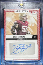 2024 SAGE Artistry Braden Fiske ART-BF Autograph Florida State Seminoles