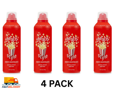 4 pack Winona Pure Theater Style Popcorn Spray 5oz - Butter Fast delivery
