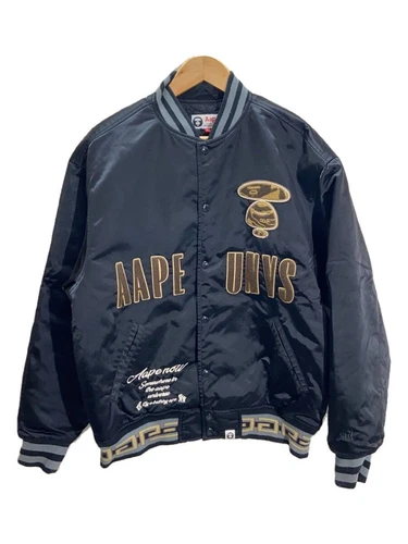 A BATHING APE (BAPE) Giacca AAPE BY A BATHING APE nera M usata