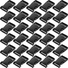Slide Buckle for Webbing, Clothing Fasteners Strap,Backpacks  20 Pcs 