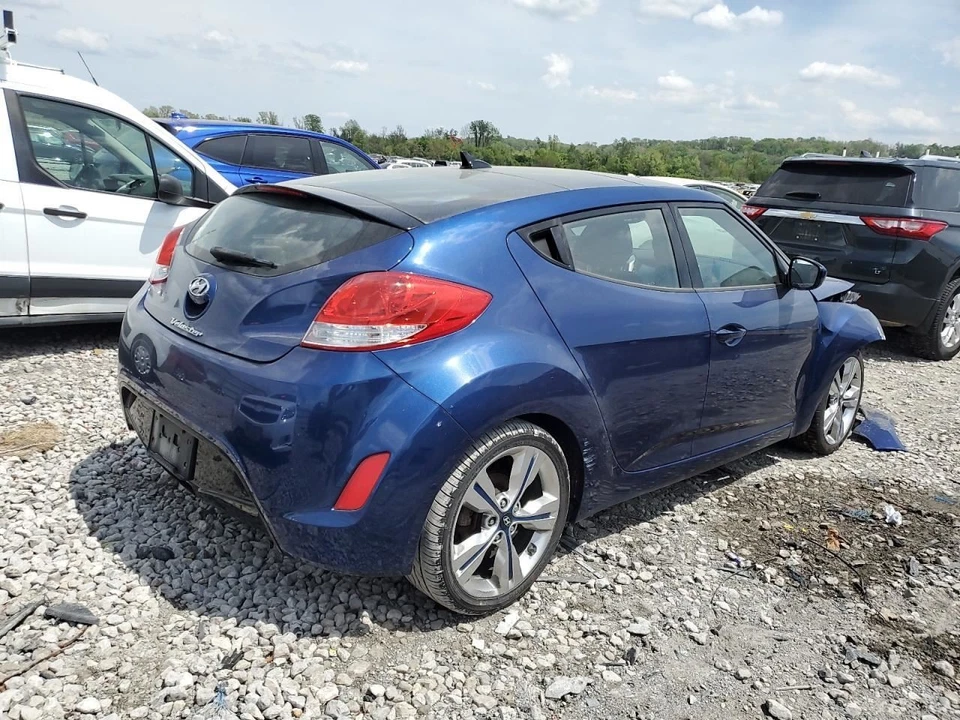 2017 Hyundai Veloster Rear Second Row Seat Assembly Black Cloth Used 414080 Foto 4 de 4
