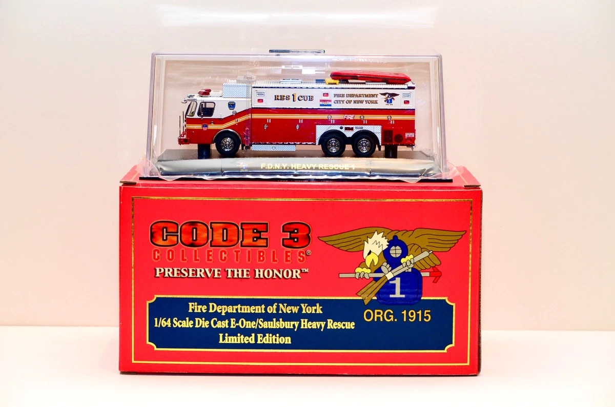 Code 3 New York City Fire Department Contemporary Manufacture
