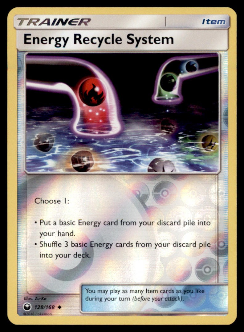 Energy Recycle System 128/168 Uncommon Celestial Storm Pokemon Reverse Holo LP