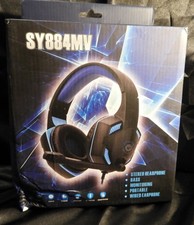 NEW Wired Gaming Headphones with Microphone SY884MV