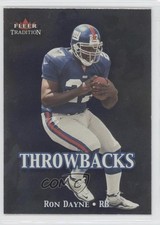 2000 Fleer Tradition Throwbacks Ron Dayne #3T 0l1