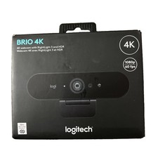 Logitech 4K Pro 4K 1080p 720p Webcam Noise-Canceling PC/MAC 960-001390 Open Box