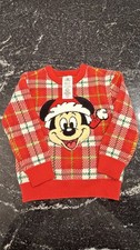 Disney Store Christmas Sweater - Mickey Size 3 - Kid