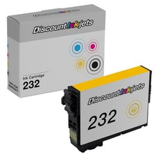 Ink Cartridge Replacement for Epson 232 Standard Yield Yellow, Single
