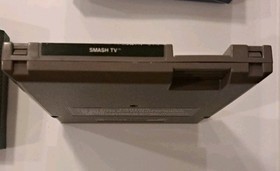Smash TV Nintendo NES Completo CIB Caja Libro Manual Juego RARO