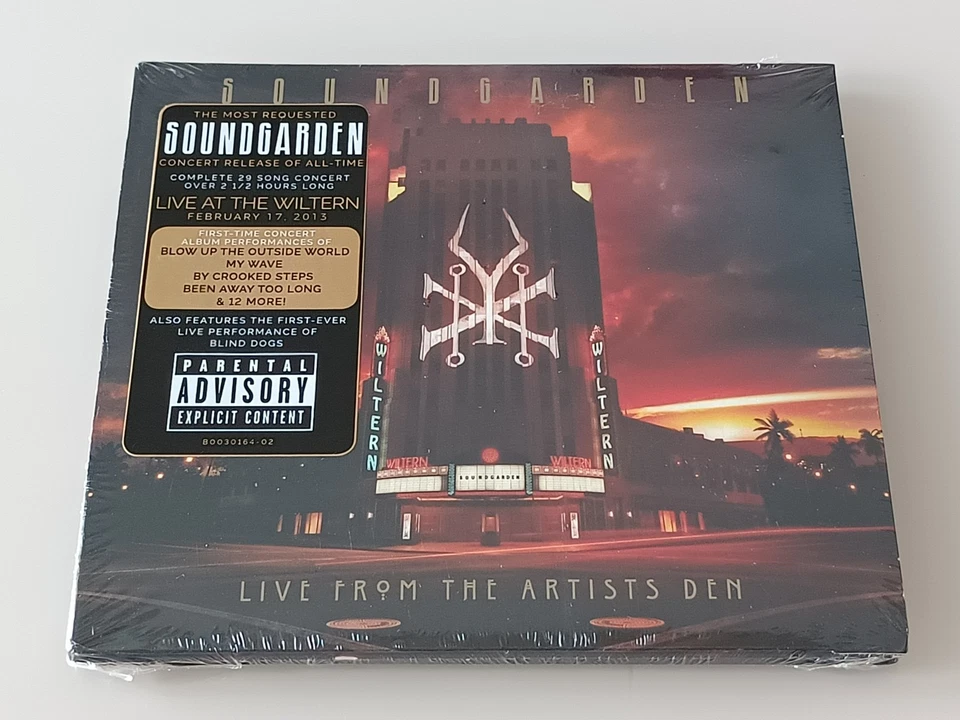 Live from the Artists Den by Soundgarden (2CD, 2019) New Sealed