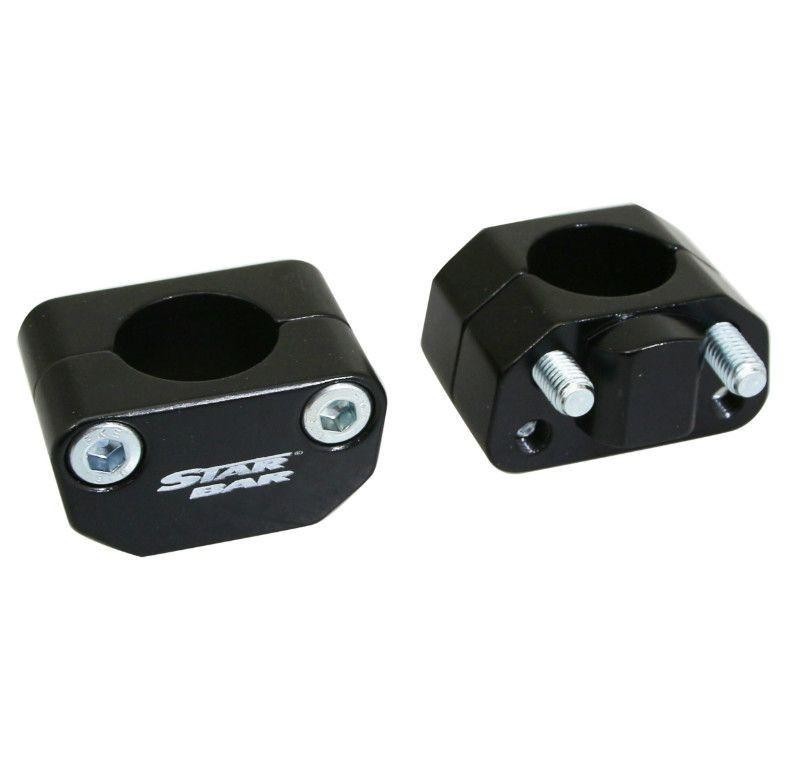 Pontet de guidon 28.6mm Star Bar noir pour éliminer le jeu