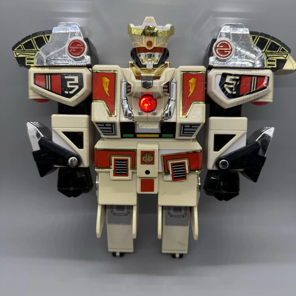 VTG BANDAI MMPR Mighty Morphin Power Ranger 1994 MEGA Tigerzord Working READ DES - Image 2 of 4