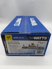 Watts 007M1-QT-FZ 1” Bronze Double Check Valve Backflow Preventer Freeze Sensor