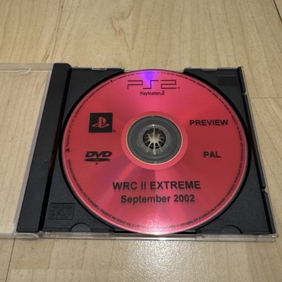 WRC II 2 EXTREME PS2 PLAYSTATION 2 PREVIEW VERSION PROTOTYPE wie NEU