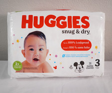 Huggies Snug Dry Disney Size 3 Leakproof Diapers, Pack of 31
