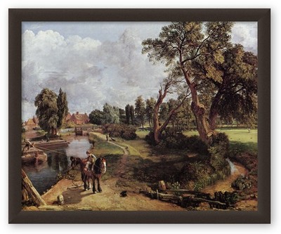 John Constable - Flatford Mill, on the River Stour - Paper or Canvas