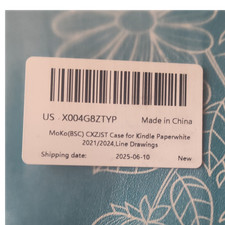 MoKo Magnetic Synthetic Leather Folio Case for Kindle Paperwhite 6.8in Blue