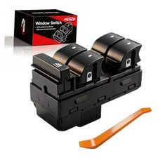 Front Left Driver Side Power Master Window Switch Compatible with Chevy