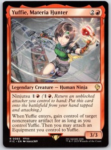 Yuffie, Materia Hunter #65 (Non-Foil) - Commander: Final Fantasy