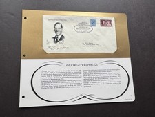 UK King & Queen Of England 1981 Special Cover (41) +King George VI (1936-1952)