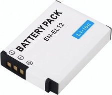 EN-EL12 Battery for Nikon Coolpix A900 S9200 S610 S9700 S630 S8200 S9600 S1000pj