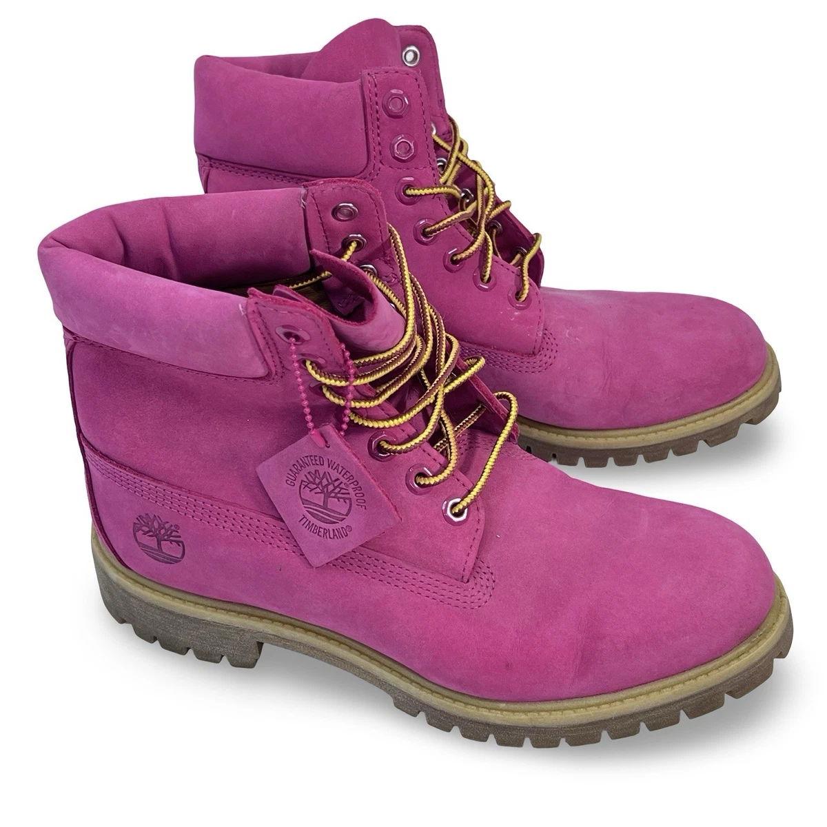 Timberland Leather Upper Pink Boots for Men for Sale | Shop New