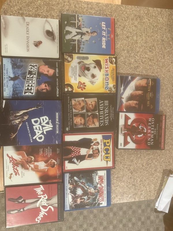 Oop DVD/ Blu-Ray (Wishbone, Deadly Invasion, 29th Street, Osterman, Let It Ride 