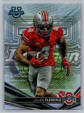 2022-23 Bowman's Best University #17 Julian Fleming Refractor